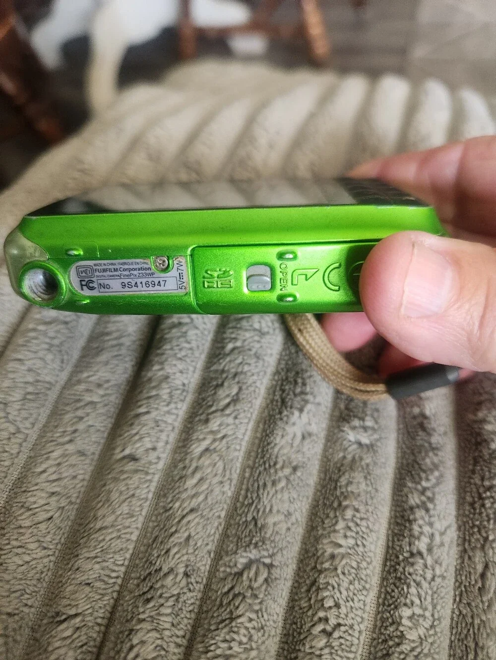 Fujifilm WP Z Bright Green Waterproof Compact Camera